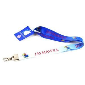 Kansas Jayhawks NCAA Ombre Lanyard